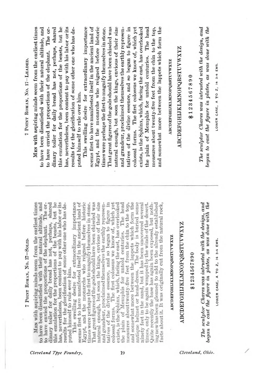 Catalogue and Price List of Type and Material (ATF 1893 Specimen) — page 2
