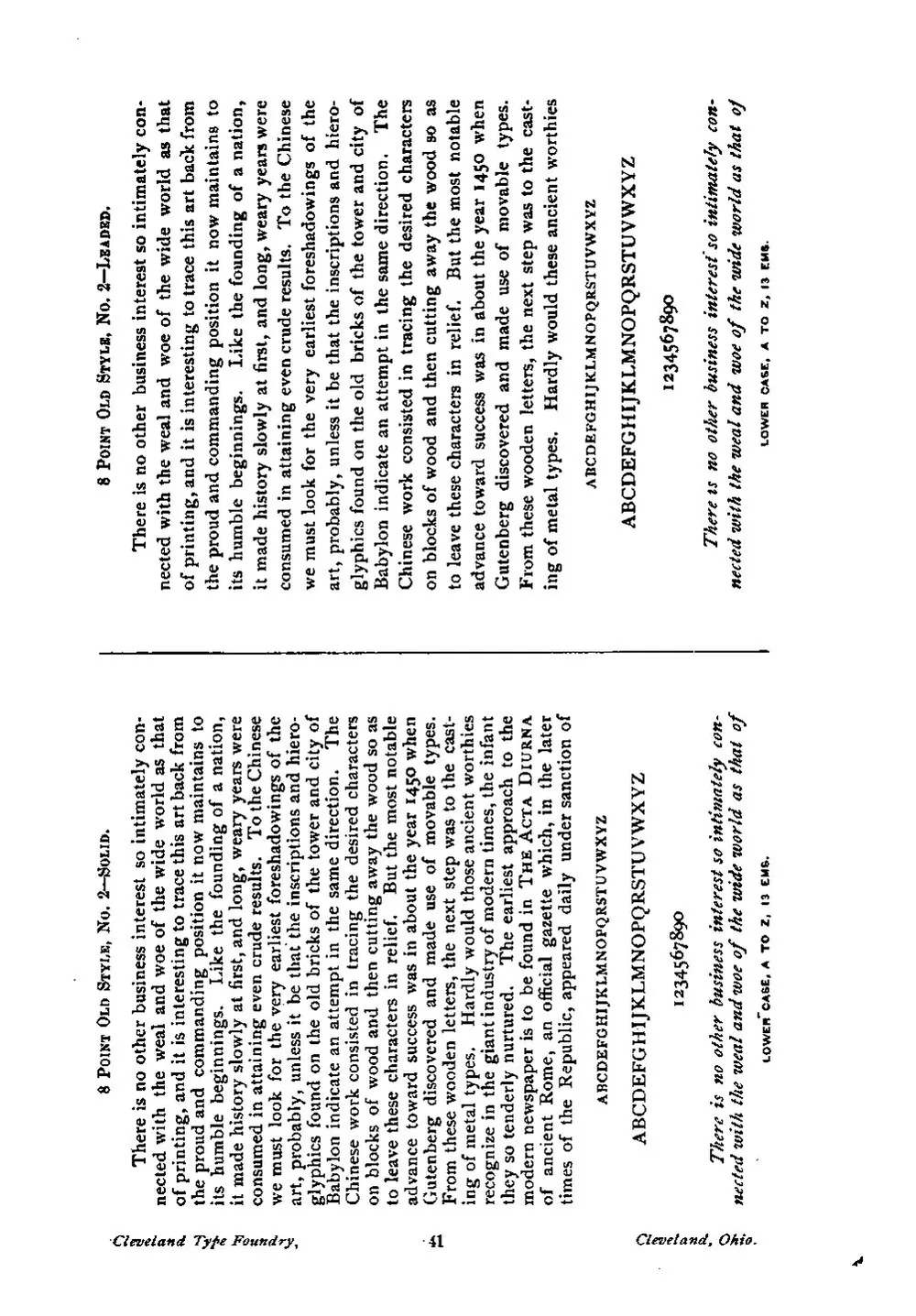 Catalogue and Price List of Type and Material (ATF 1893 Specimen) — page 3