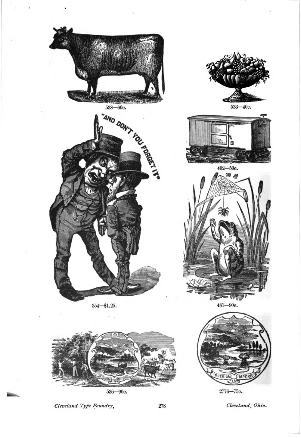 Catalogue and Price List of Type and Material (ATF 1893 Specimen) — page 14