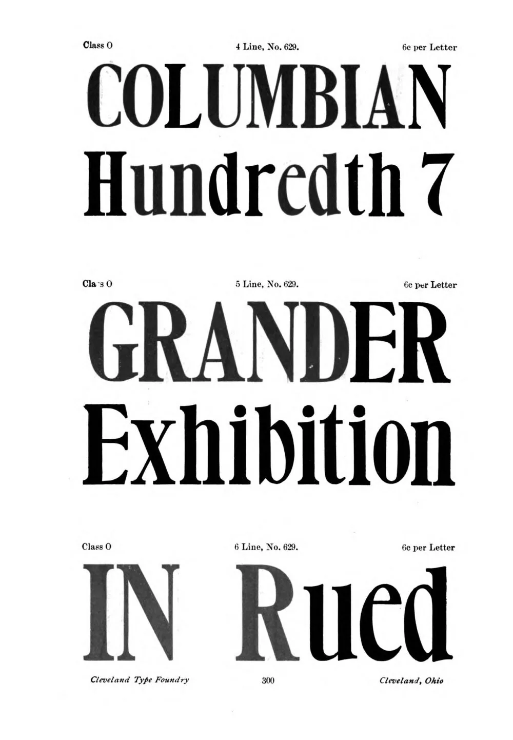 Catalogue and Price List of Type and Material (ATF 1893 Specimen) — page 15