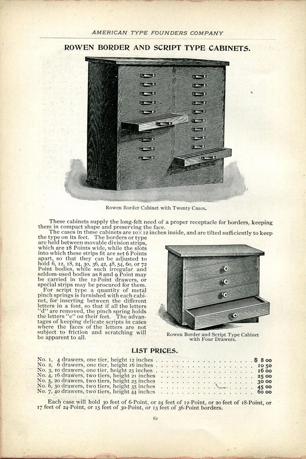 Illustrated Catalogue and Price List of Printing Machinery and Supplies [etc.] — page 6