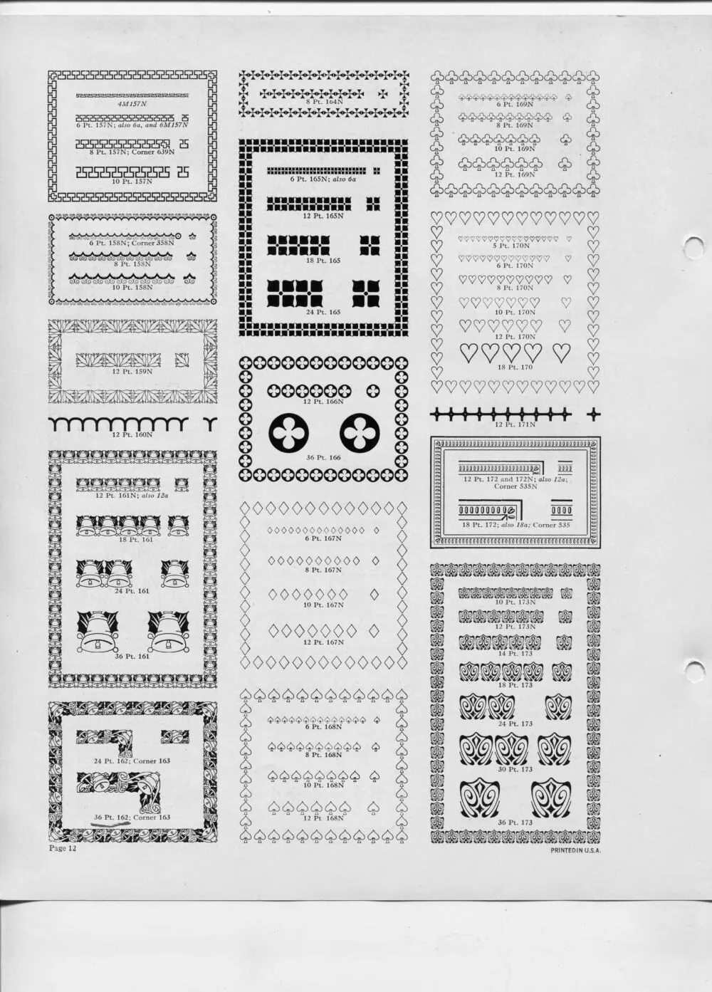 Monotype Borders and Ornaments — page 5