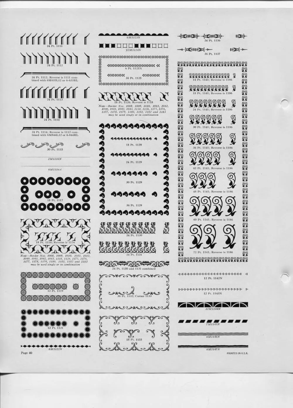 Monotype Borders and Ornaments — page 15