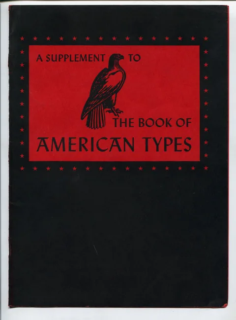 A Supplement to the Book of American Types