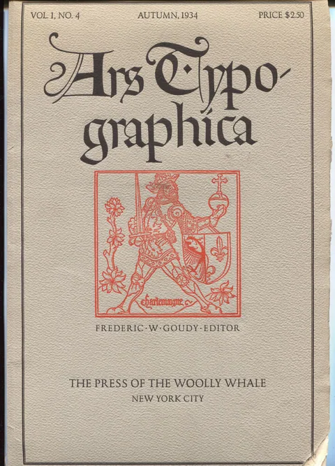 Ars Typographica Volume 1 Number 4