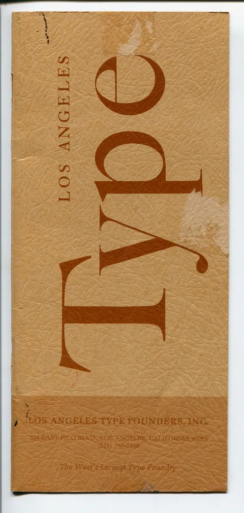 Type [specimen book]