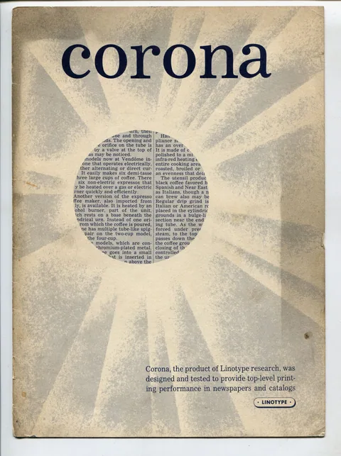 Corona [typeface]