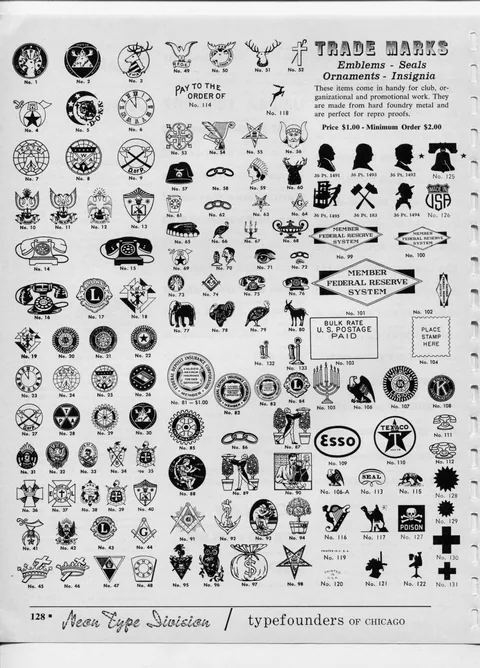 Type Specimens by Neon Type Division [of] Typefounders of Chicago [part 2 of 2]