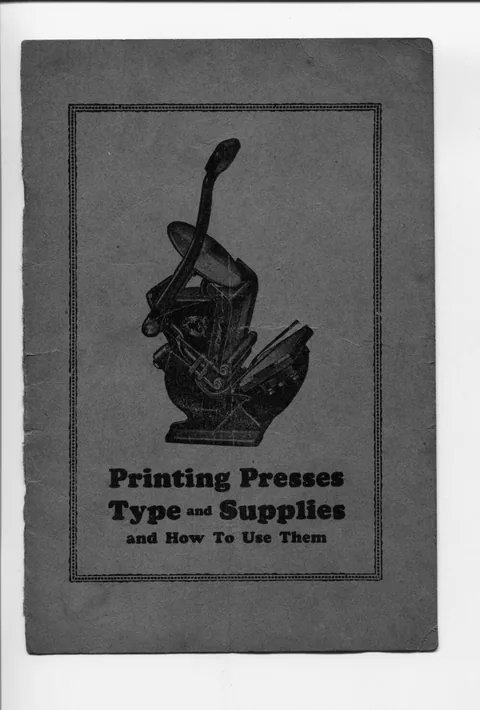 [Sigwalt] Instruction Book and Catalog (No. 21)