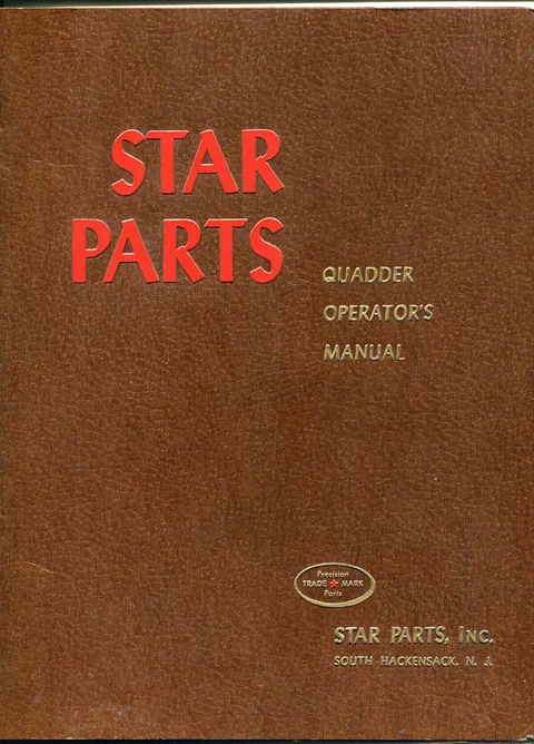 Quadder Operator's Manual