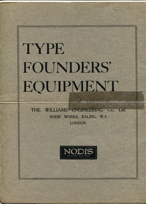 Type Founders' Equipment