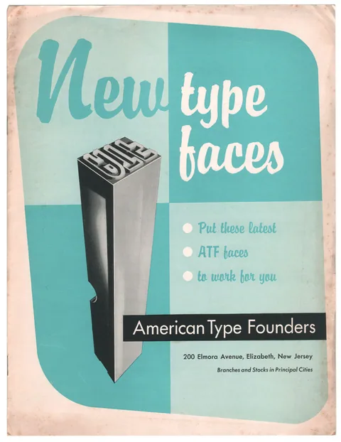 ATF 1941 New type faces