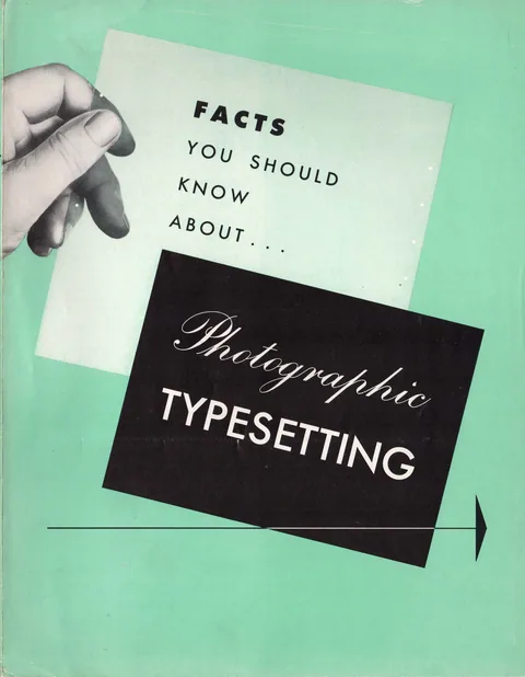 Facts You Should Know About Photographic Typesetting